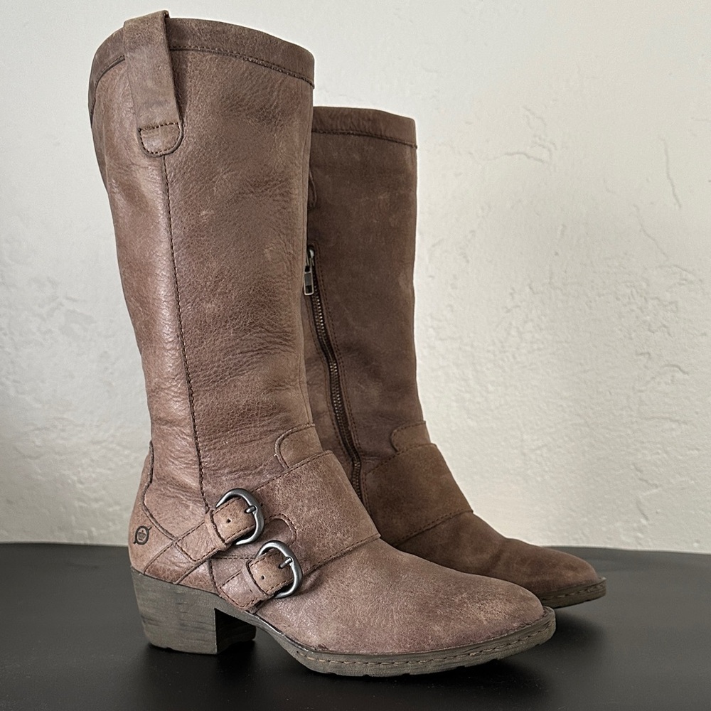 Born Women's Brown Combat Boots
